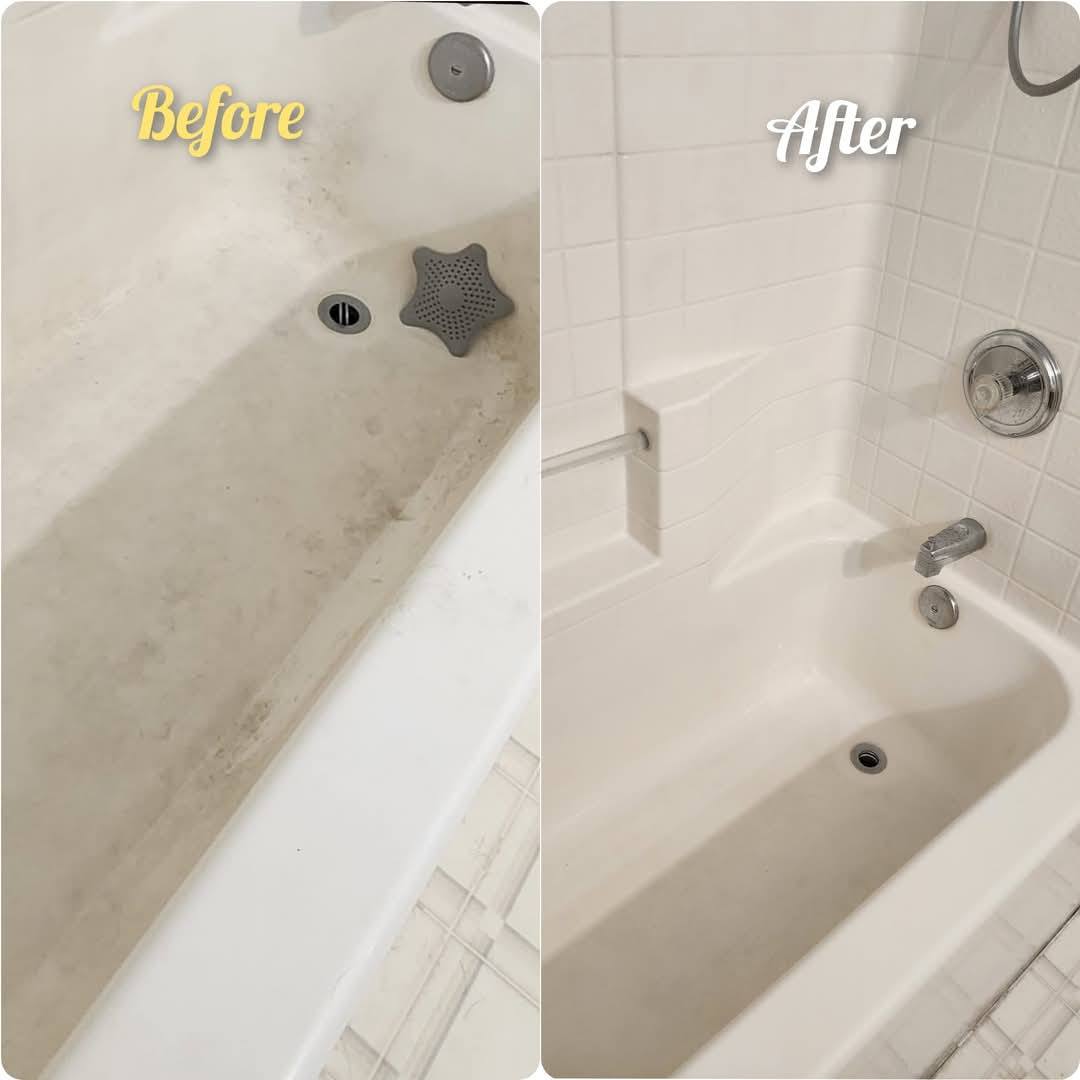 Bathtub & tile transformation